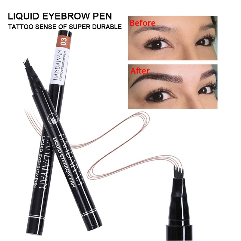 Eyebrow Pencil Manufacturer - 4 Prong Eye Makeup Pencil OEM Custom Brand