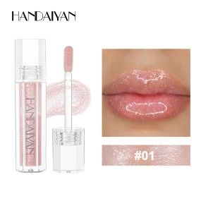 Lip Gloss Supplier - 6 Color Nude Glow Sparkle Long Lasting Vegan