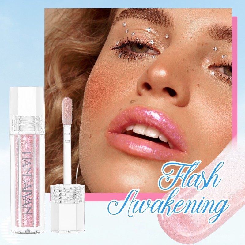 Lip Gloss Supplier - 6 Color Nude Glow Sparkle Long Lasting Vegan