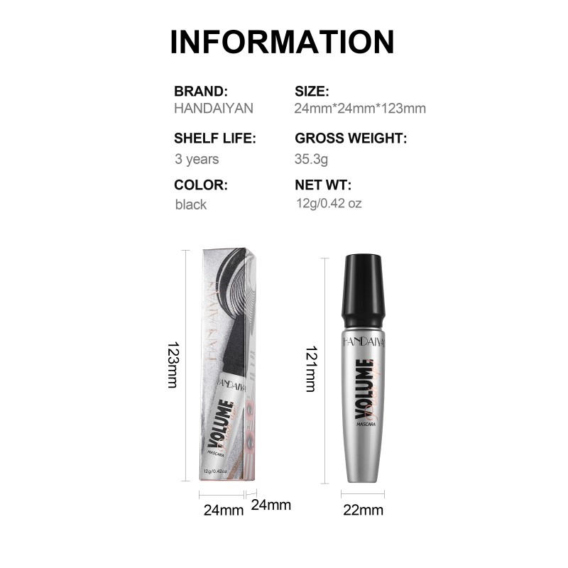 Mascara Supplier - Wholesale Black Color Natural Longer Soft Eyelashes