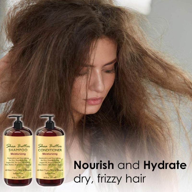 Hair Shampoo Factory - Shea Butter Shampoo Set