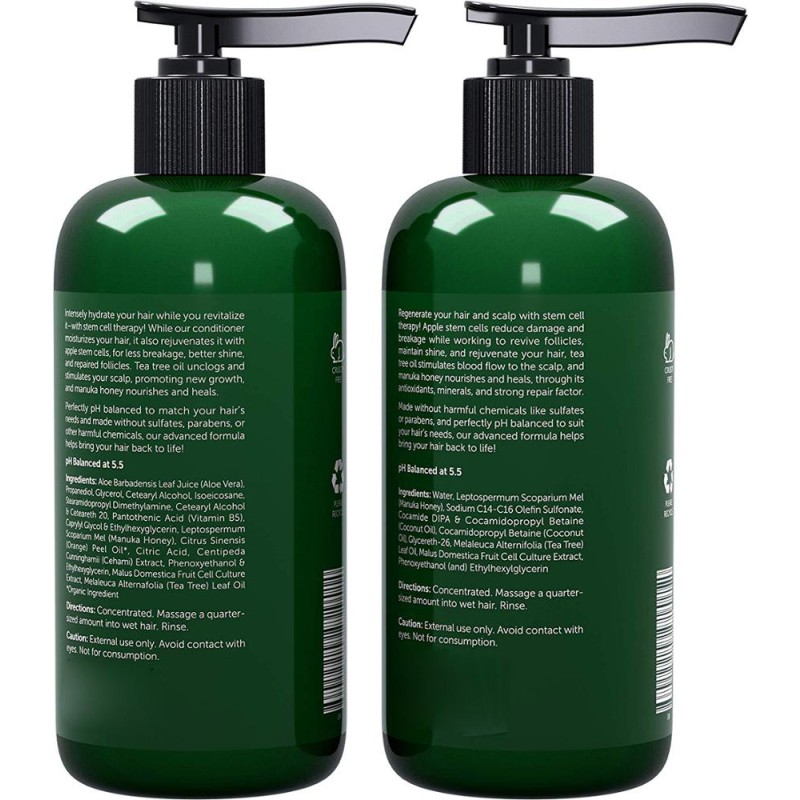 Hair Shampoo Manufacturer - OEM Tea Tree Shampoo Set