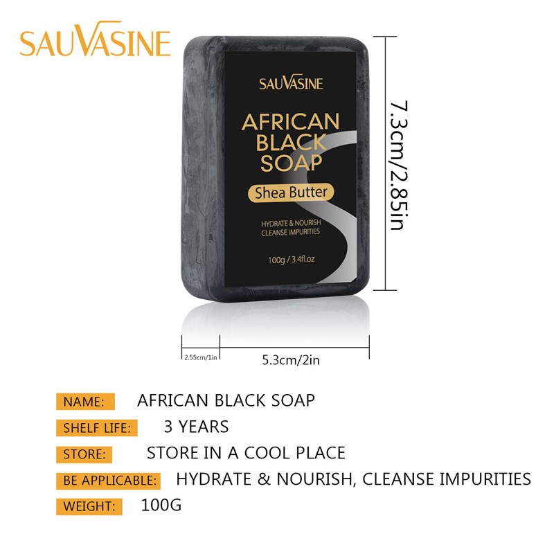 African Soap Manufacturer - Organic Shea Butter Black Soap