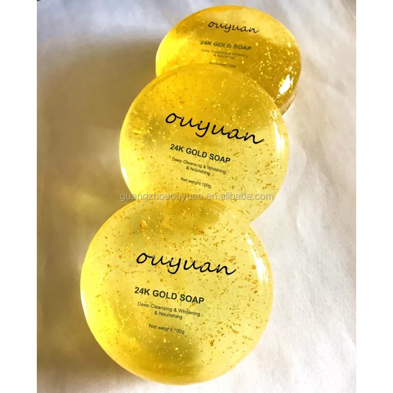 Gold Soap Manufacturer - Private Label 24k Gold Leaf Soap
