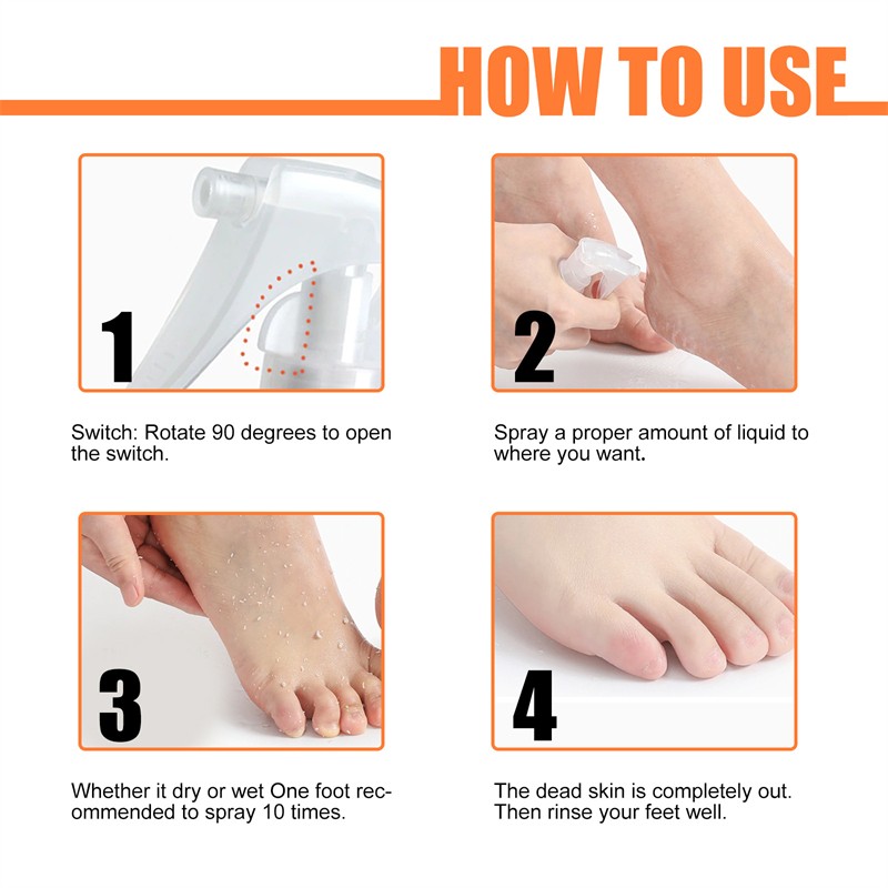 Foot Spray Factory - Private Label Orange Peeling Spray