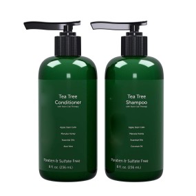 Hair Shampoo Manufacturer - OEM Tea Tree Shampoo Set
