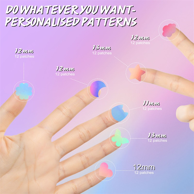 Acne Patch Manufacturer - Hydrocolloid Holographic Patch