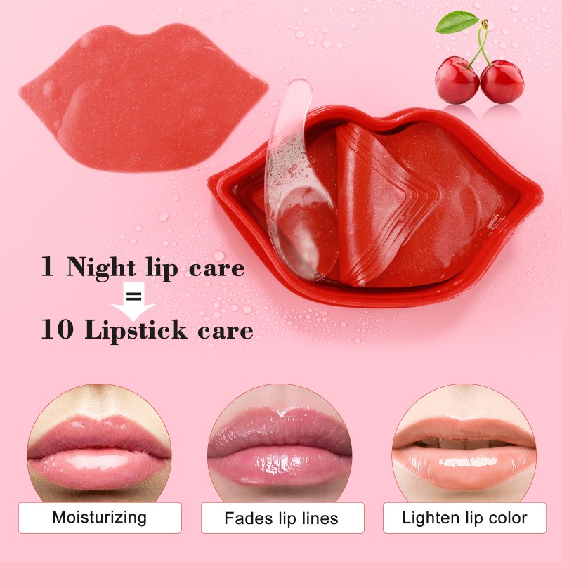 Lip Mask Factory - Cherry Collagen Lip Mask