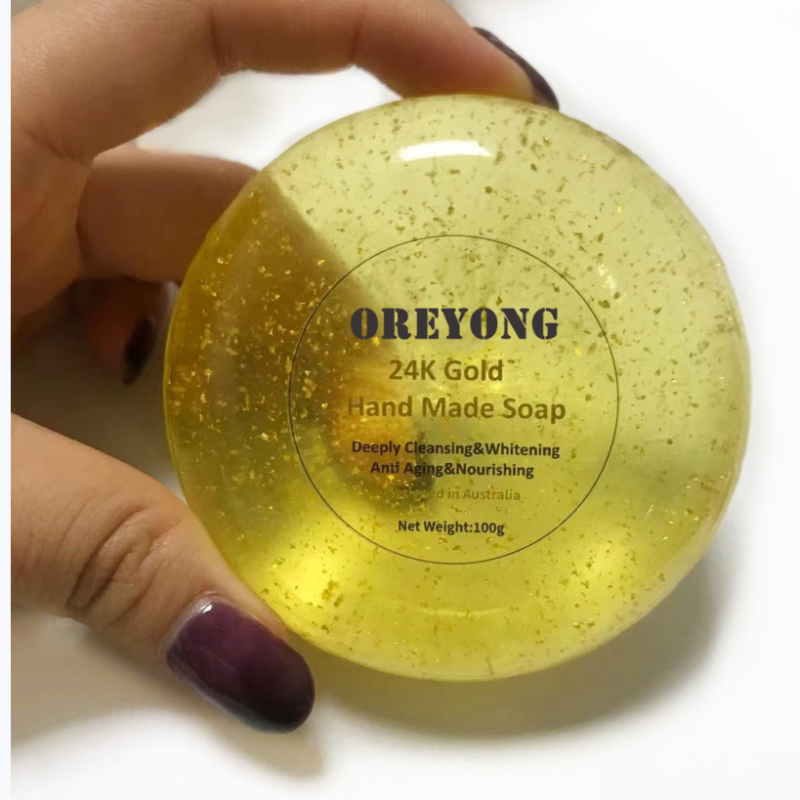 Gold Soap Manufacturer - Private Label 24k Gold Leaf Soap