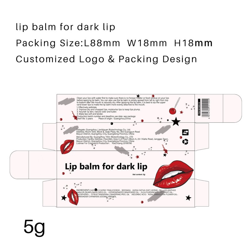 Lip Balm Factory - Whitening Dark Lip Balm