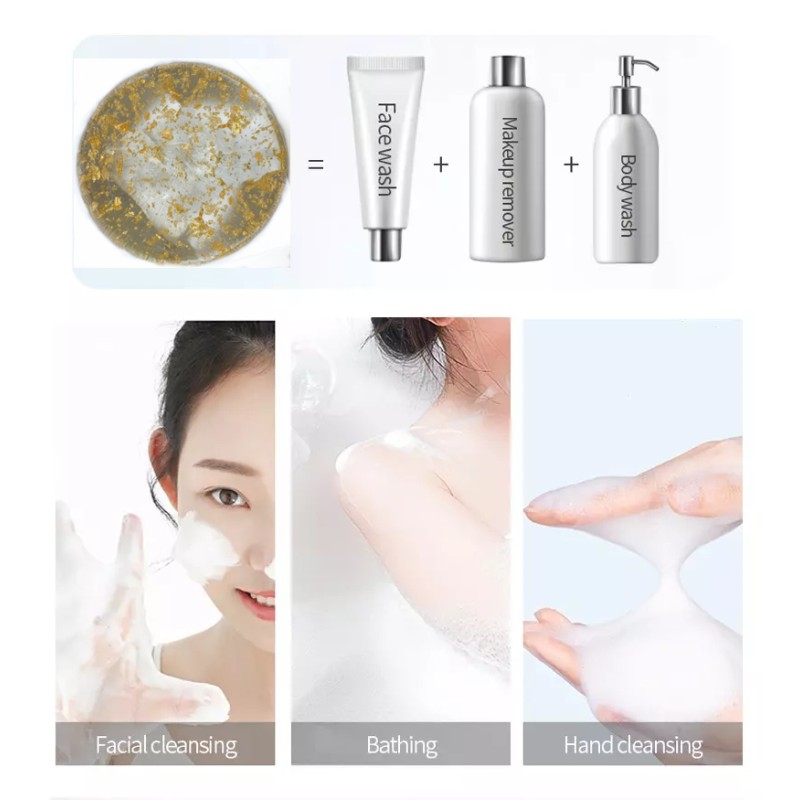 Beauty Soap Manufacturer - 24k Gold Foil Amino Acid Soap