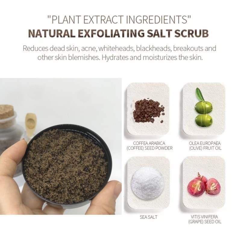 Beauty Scrub Factory - Wholesale Sea Salt Coffee Scrub