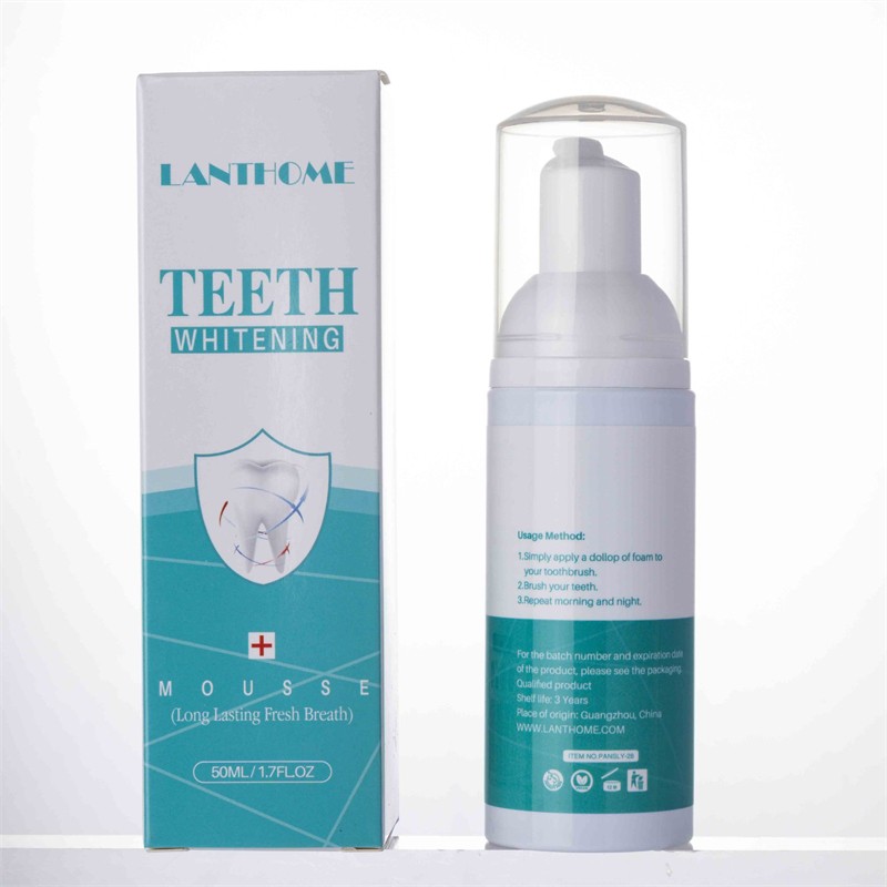 Teeth Whitening Mousse Manufacturer - Organic Fresh Breath Mousse