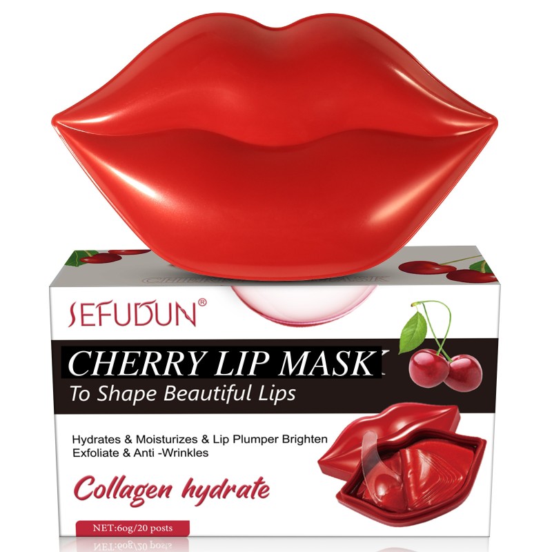 Lip Mask Factory - Cherry Collagen Lip Mask
