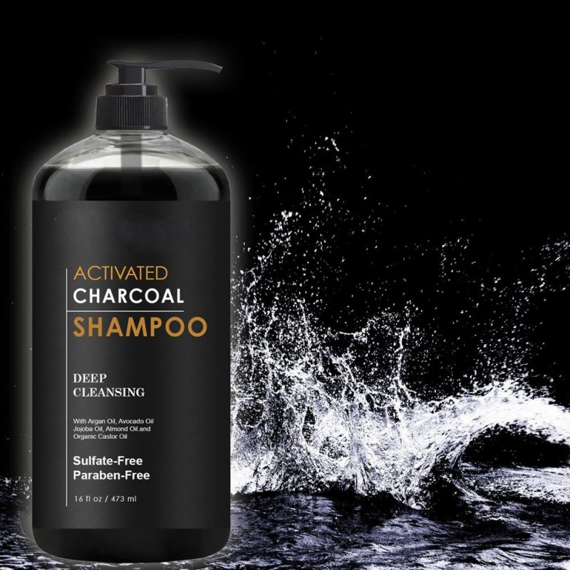 Hair Shampoo Manufacturer - Sulfate Free Charcoal Shampoo
