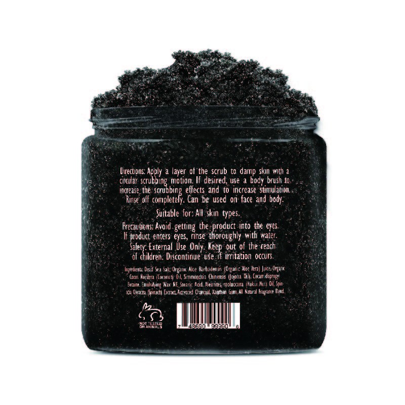 Body Scrub Factory - OEM Activated Charcoal Scrub