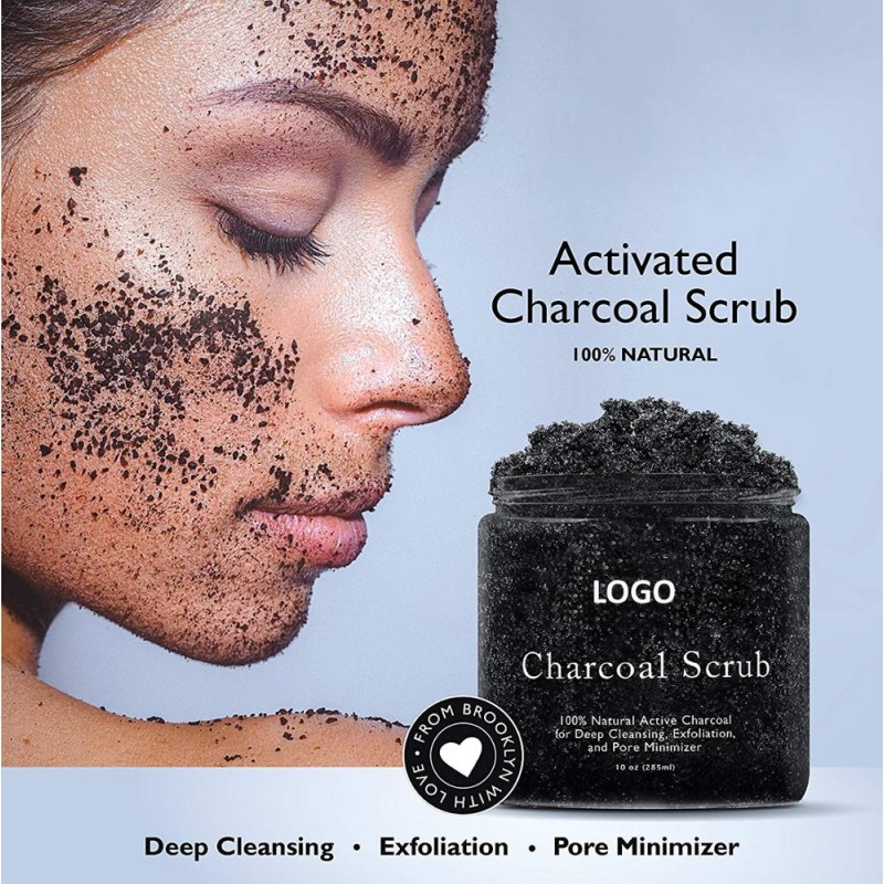 Body Scrub Factory - OEM Activated Charcoal Scrub
