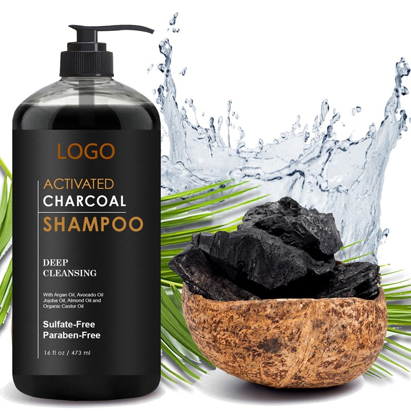 Hair Shampoo Manufacturer - Private Label Charcoal Shampoo