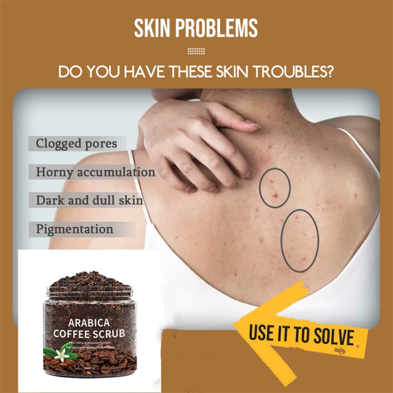 Coffee Scrub Manufacturer - Private Label Black Coffee Scrub