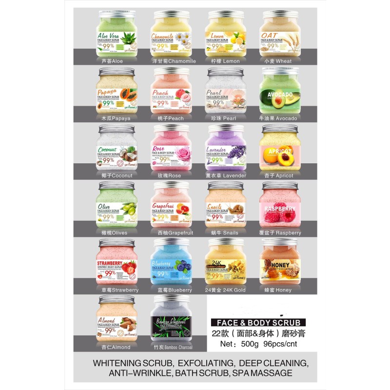 Body Scrub Manufacturer - Wholesale Fruit Exfoliating Scrub