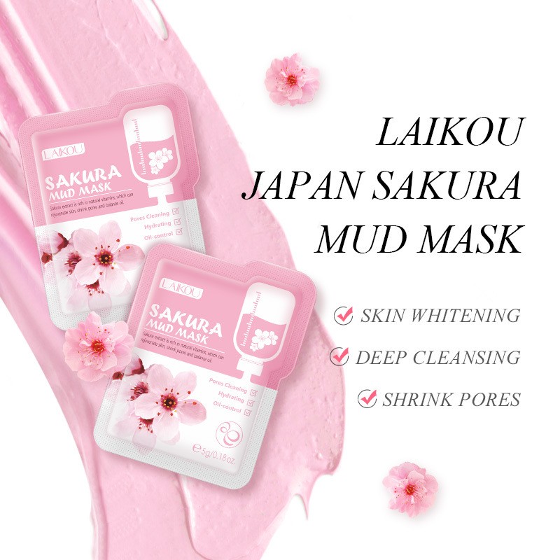 Clay Mask Manufacturer - Wholesale Sakura Mud Mask