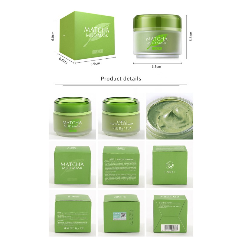 Face Mask Factory - Wholesale Matcha Green Tea Mask