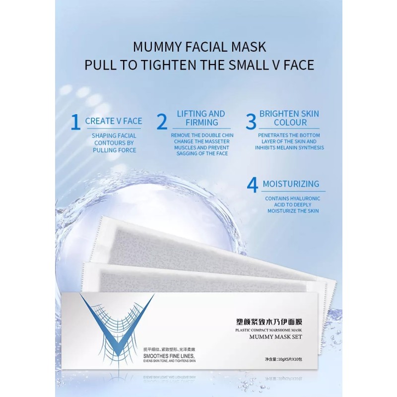 Gypsum Mask Manufacturer - 3D V Shape Lifting Mask