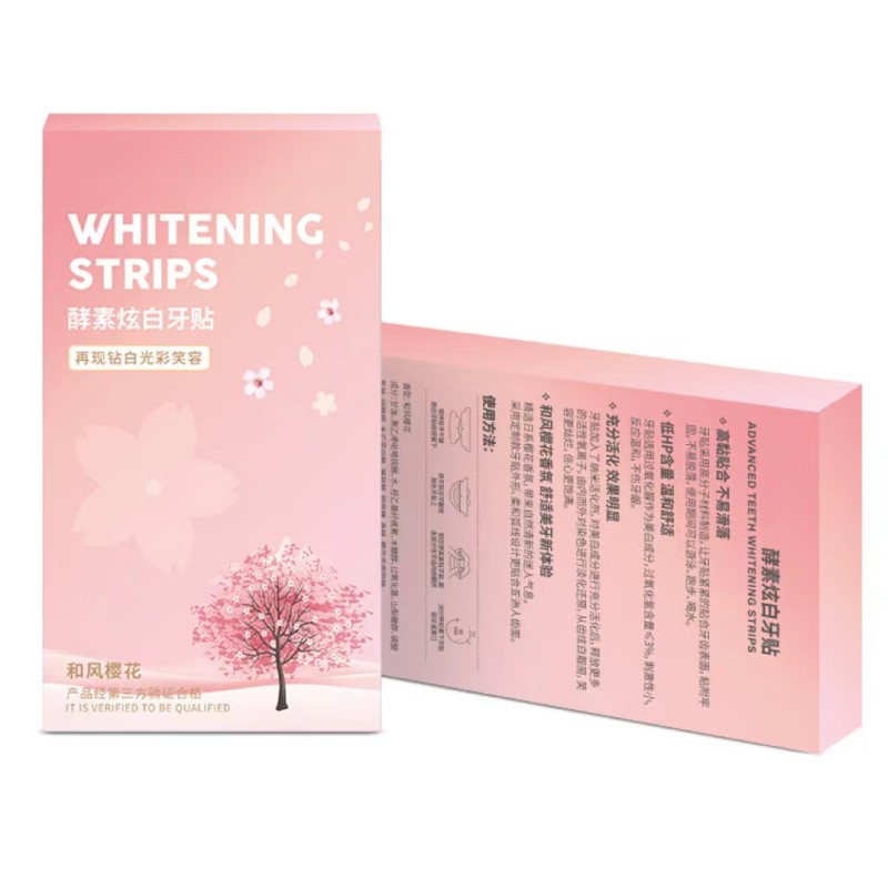 Whitening Strips Factory - OEM Sakura Whitening Strips