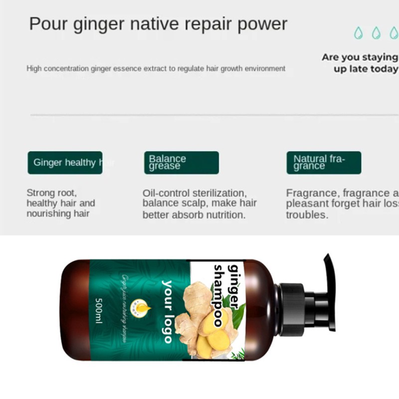 Hair Shampoo Factory - Private Label Ginger Shampoo