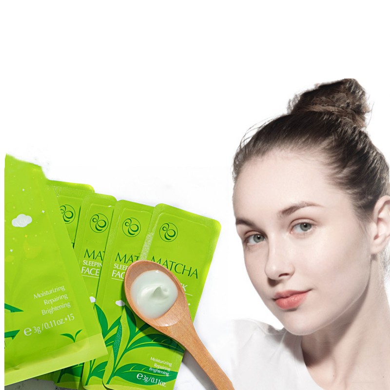 Sleeping Mask Factory - Herbal Matcha Night Mask