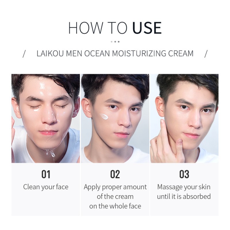 Men Face Cream Manufacturer - Hyaluronic Acid Oil Control