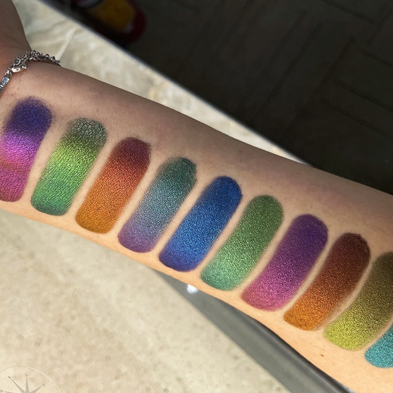 Eyeshadow Palette Factory - New Product Duochrome Round Pan Single Eyeshadow