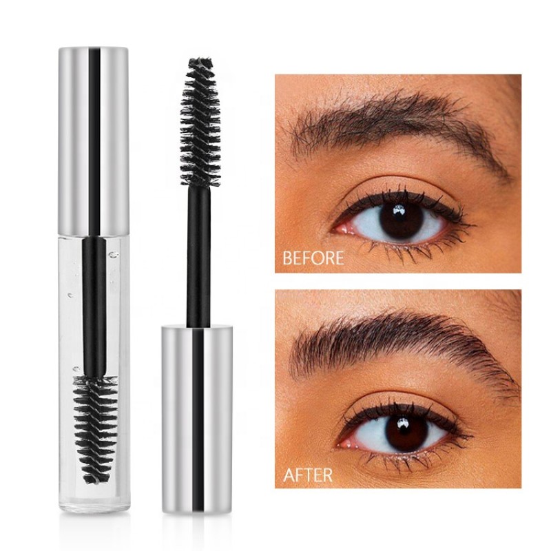 Eyebrow Gel Supplier - Waterproof Vegan Liquid Clear Setting Gel with Brush