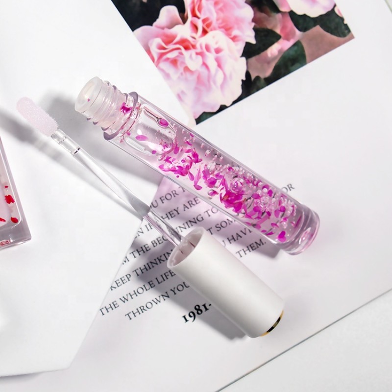 Lip Oil Manufacturer - Wholesale Vegan Rose-Petal Lip Oil Clear Plumping