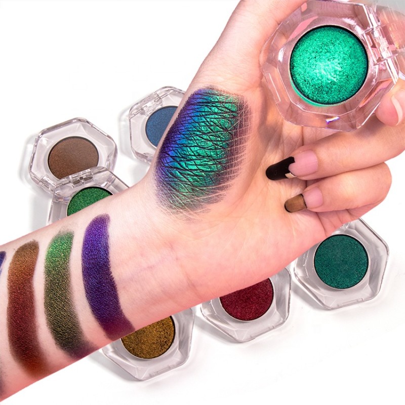Eyeshadow Manufacturer - High Pigment 12 Colors Duochrome Chameleon Pressed