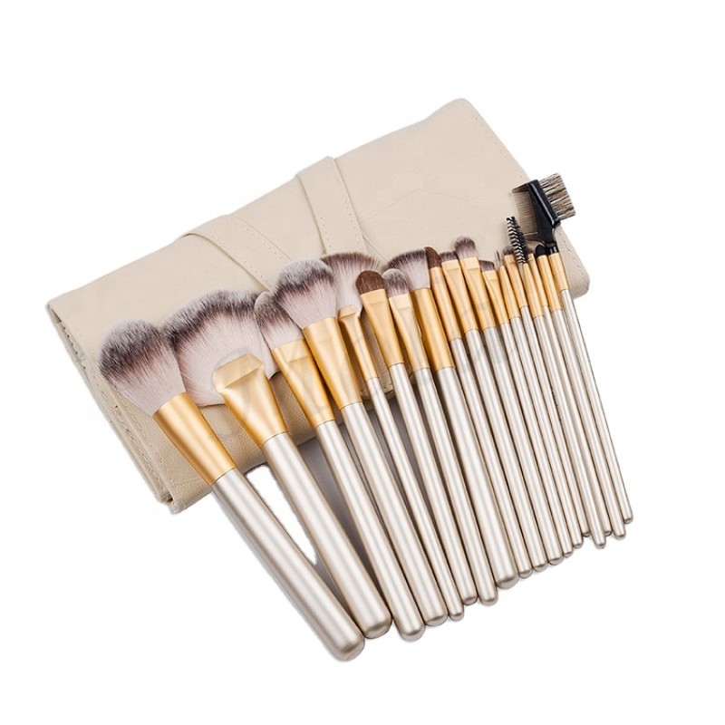 Makeup Brush Set Manufacturer - Professional 18-Pcs Synthetic Hair Set
