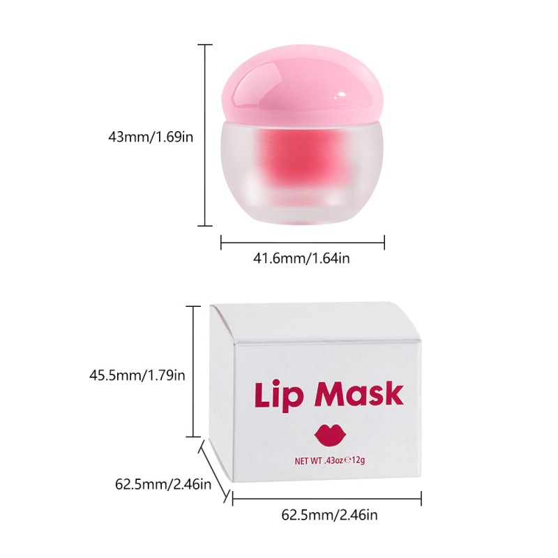 Lip Mask Factory - Private Label Hydrating Moisturizing Balm Natural Vegan