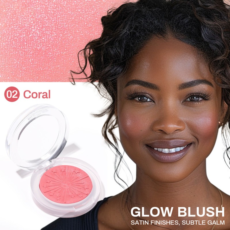 Blush Powder Manufacturer - Highly Pigmented Soft Velvet Glow Blush Powder