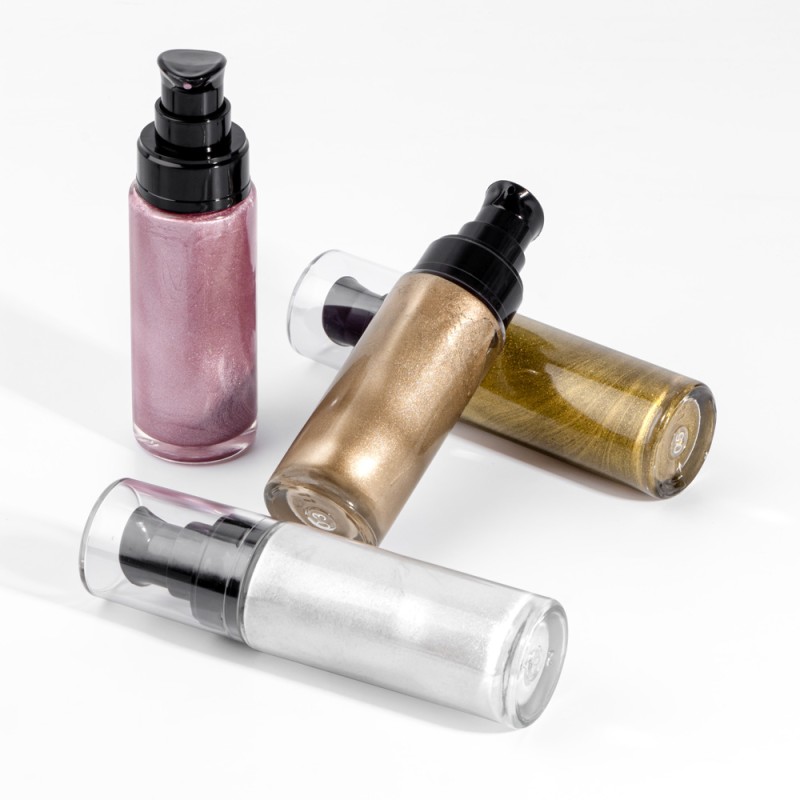 Body Highlighter Supplier - Radiant Glow 5 Colors Lightweight Shimmer Oil