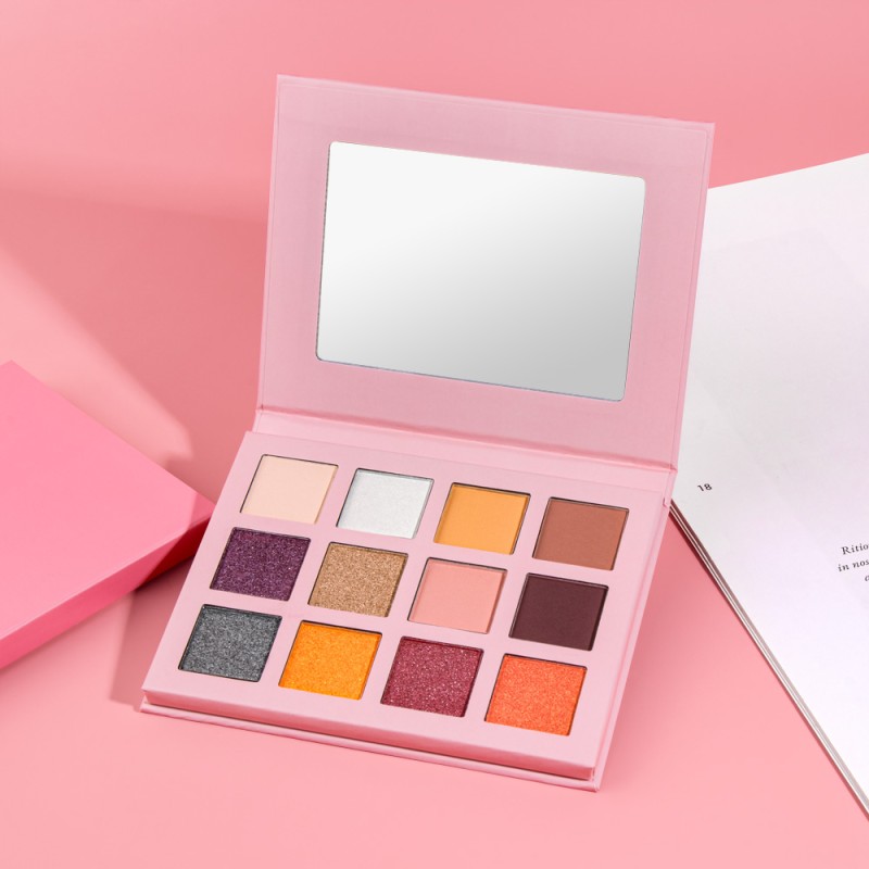 Eyeshadow Palette Factory - Custom 12 Color High Quality Matte Pigmented