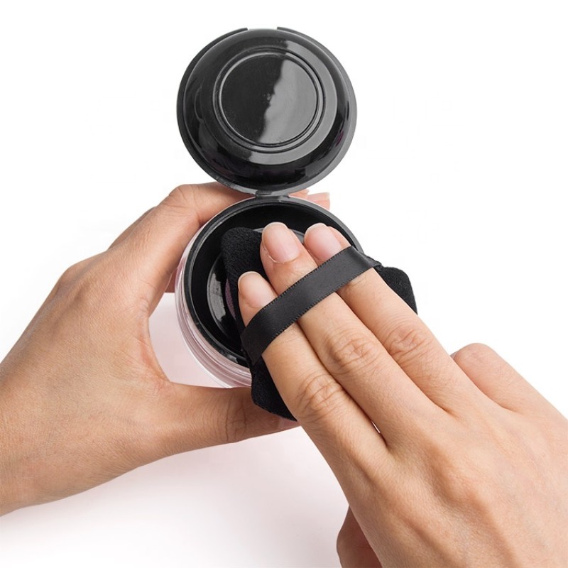 Powder Puff Supplier - New Powder Puff Soft Triangle White Black