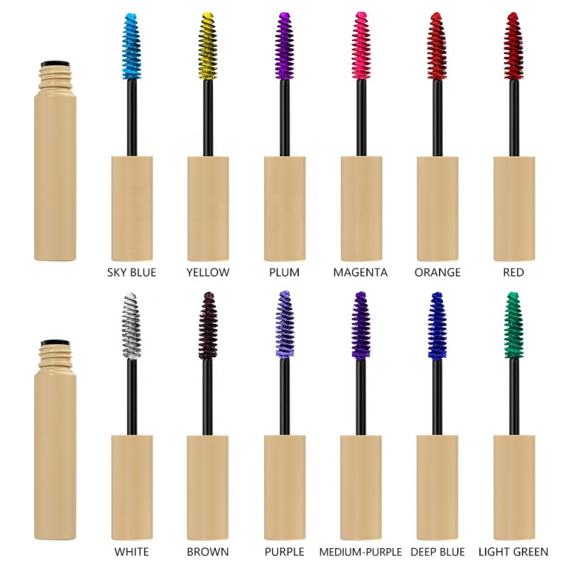 Mascara Manufacturer - Vegan Waterproof Private Label Colored Mascara