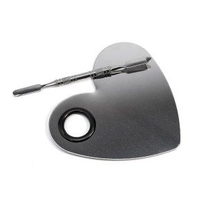 Paint Mixing Palette Factory - Hot Selling Heart Shape Watercolor Palette