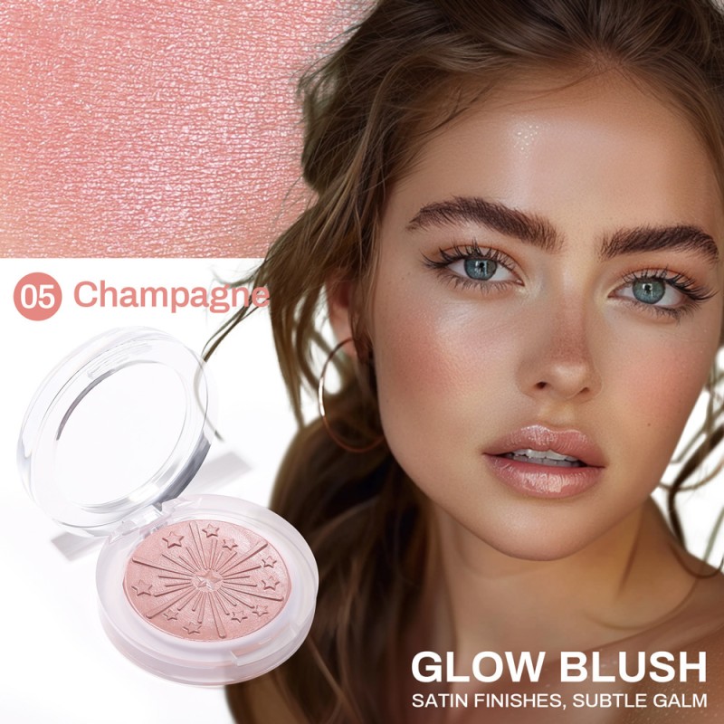 Blush Powder Manufacturer - Highly Pigmented Soft Velvet Glow Blush Powder
