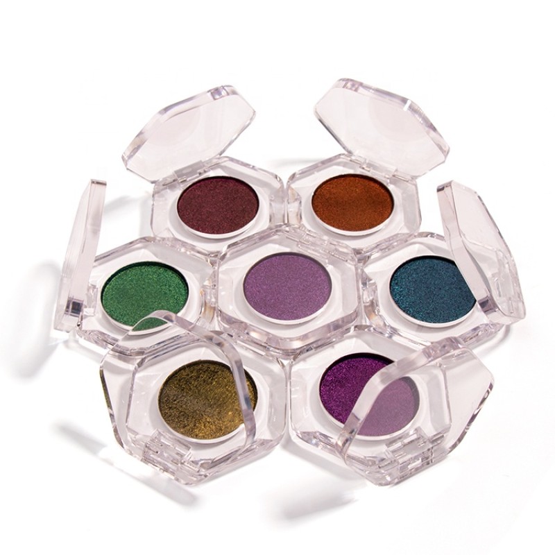 Eyeshadow Manufacturer - High Pigment 12 Colors Duochrome Chameleon Pressed