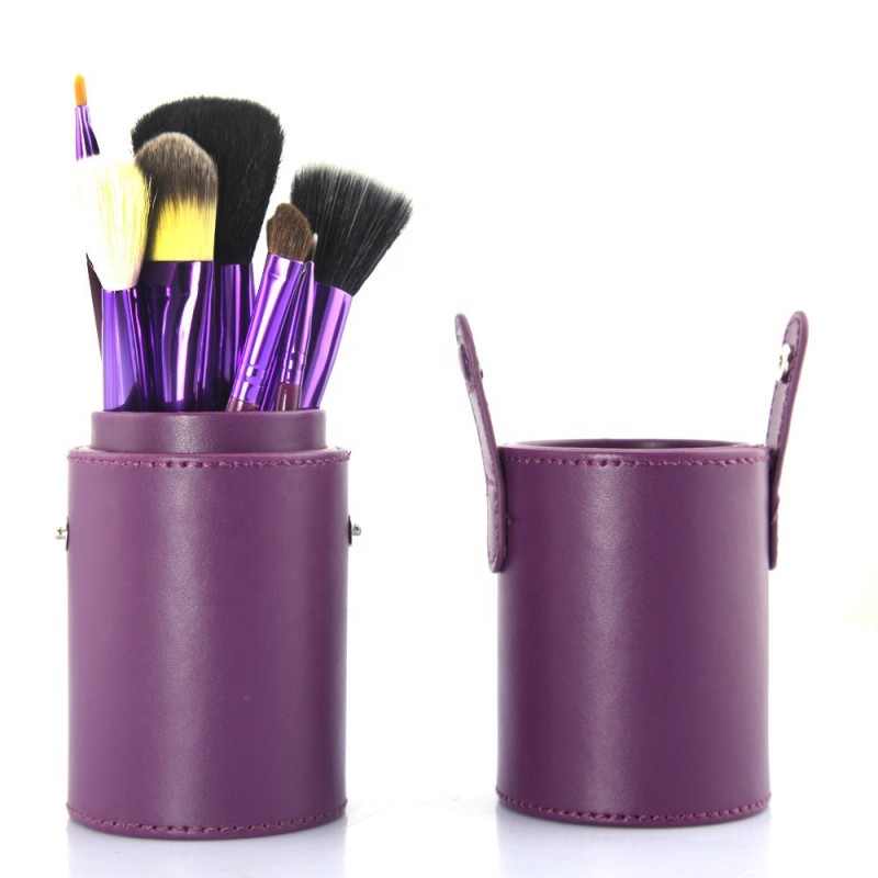 Makeup Brush Set Supplier - Cosmetics Manufacturing 12 Pcs Canister Set