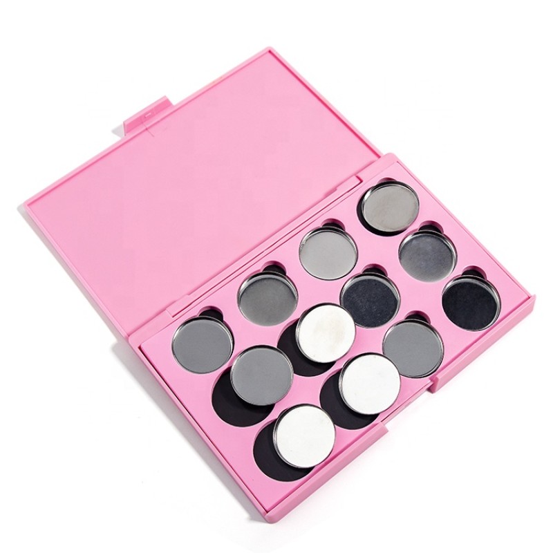 Empty Eyeshadow Palette Factory - Wholesale Pink Palette 12 Pans Plastic
