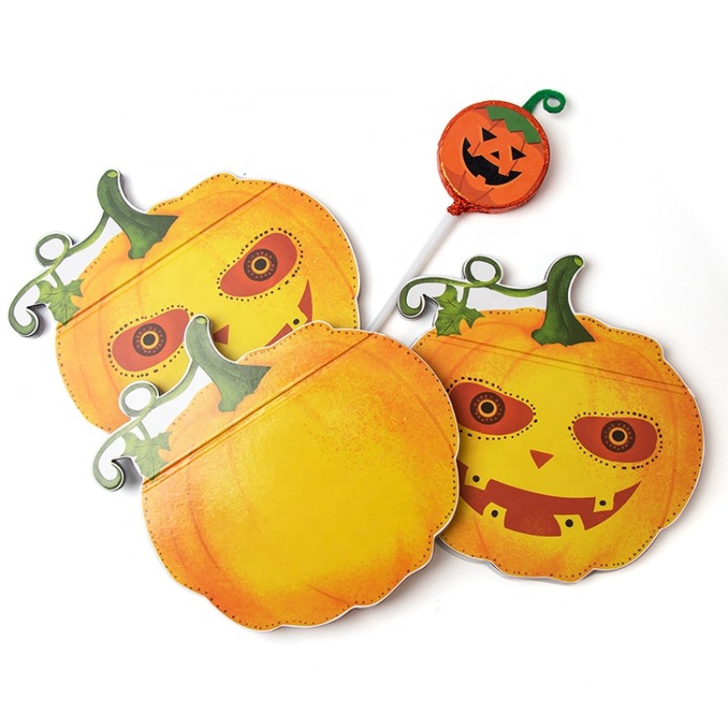 Eyeshadow Palette Factory - New Design Halloween 7 Colors DIY Pumpkin Shape