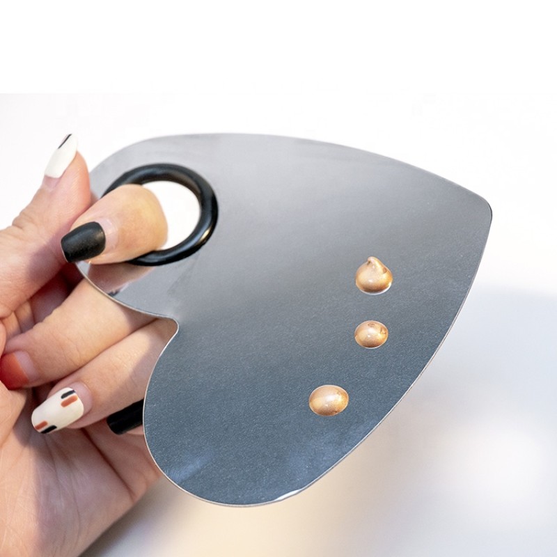 Paint Mixing Palette Factory - Hot Selling Heart Shape Watercolor Palette