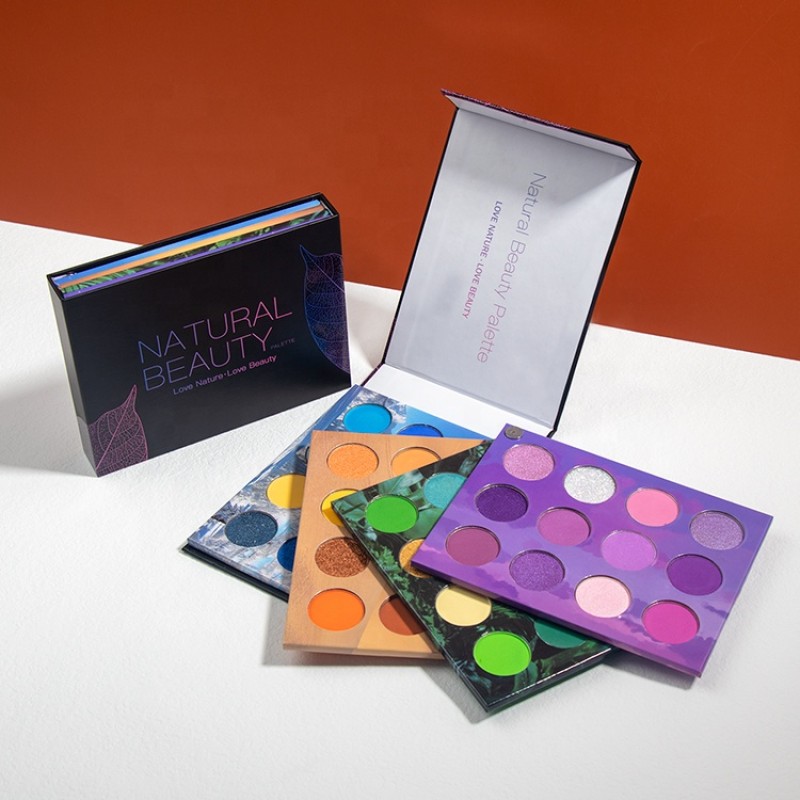 Eyeshadow Palette Supplier - New Design 48 Color 4 Layer Natural Eyeshadow